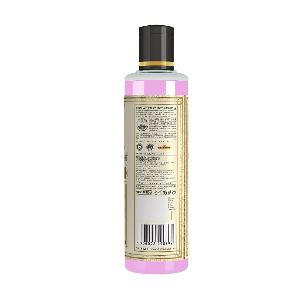 Khadi Natural Rose & Honey Herbal Moisturizer | Grocsy
