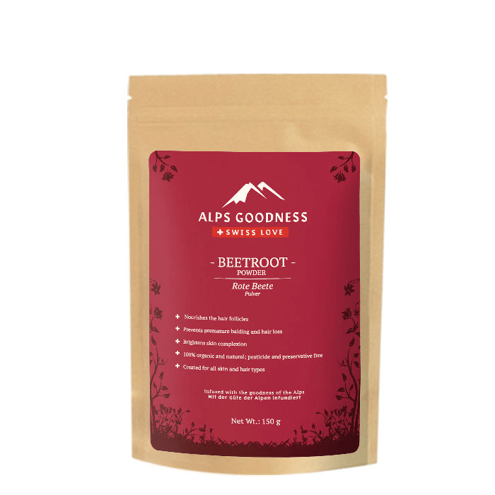 Alps Goodness Beetroot Powder For Hair Mask & Face Mask | Grocsy