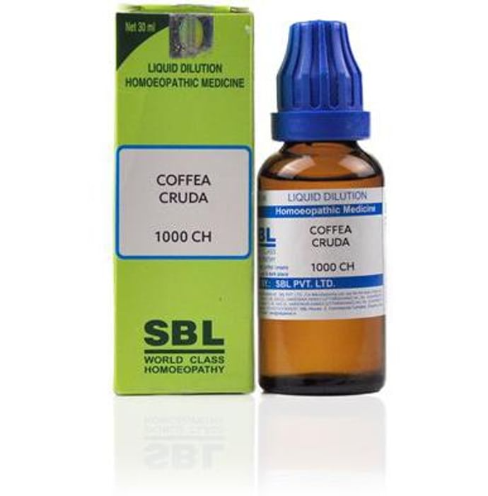 SBL Homeopathy Coffea Cruda Dilution | Grocsy