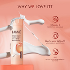 Lakme Peach Milk Moisturiser SPF 24 PA++ Sunscreen Lotion | Grocsy