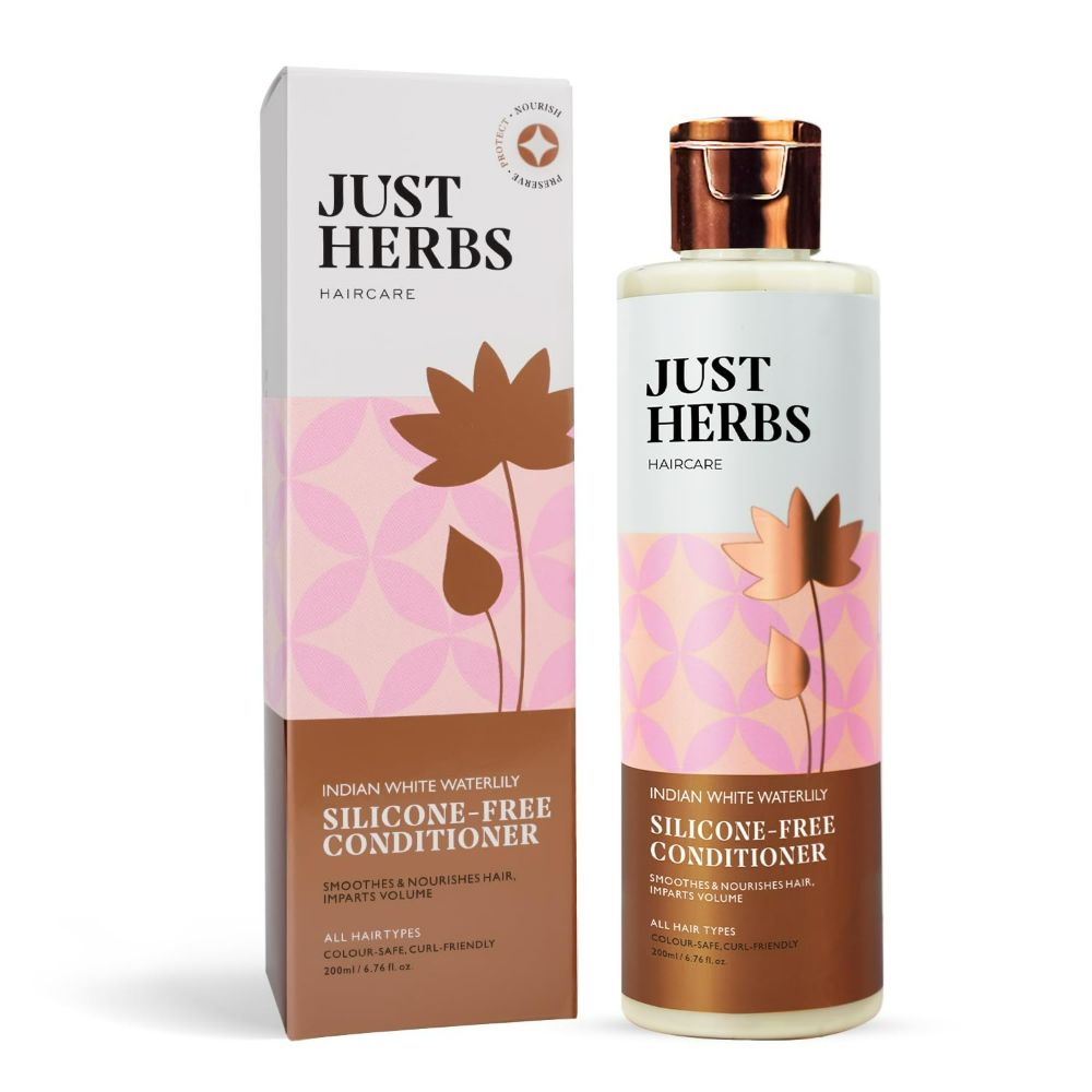 Just Herbs Kumuda Indian White Waterlily Hair Conditioner | Grocsy