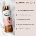 Just Herbs Kumuda Indian White Waterlily Hair Conditioner | Grocsy