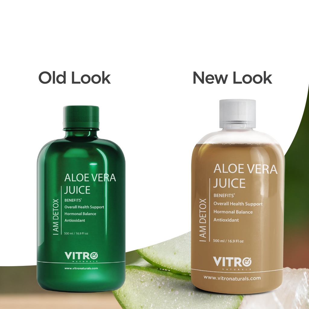 Vitro Naturals Aloe Vera Juice I Am Detox | Grocsy