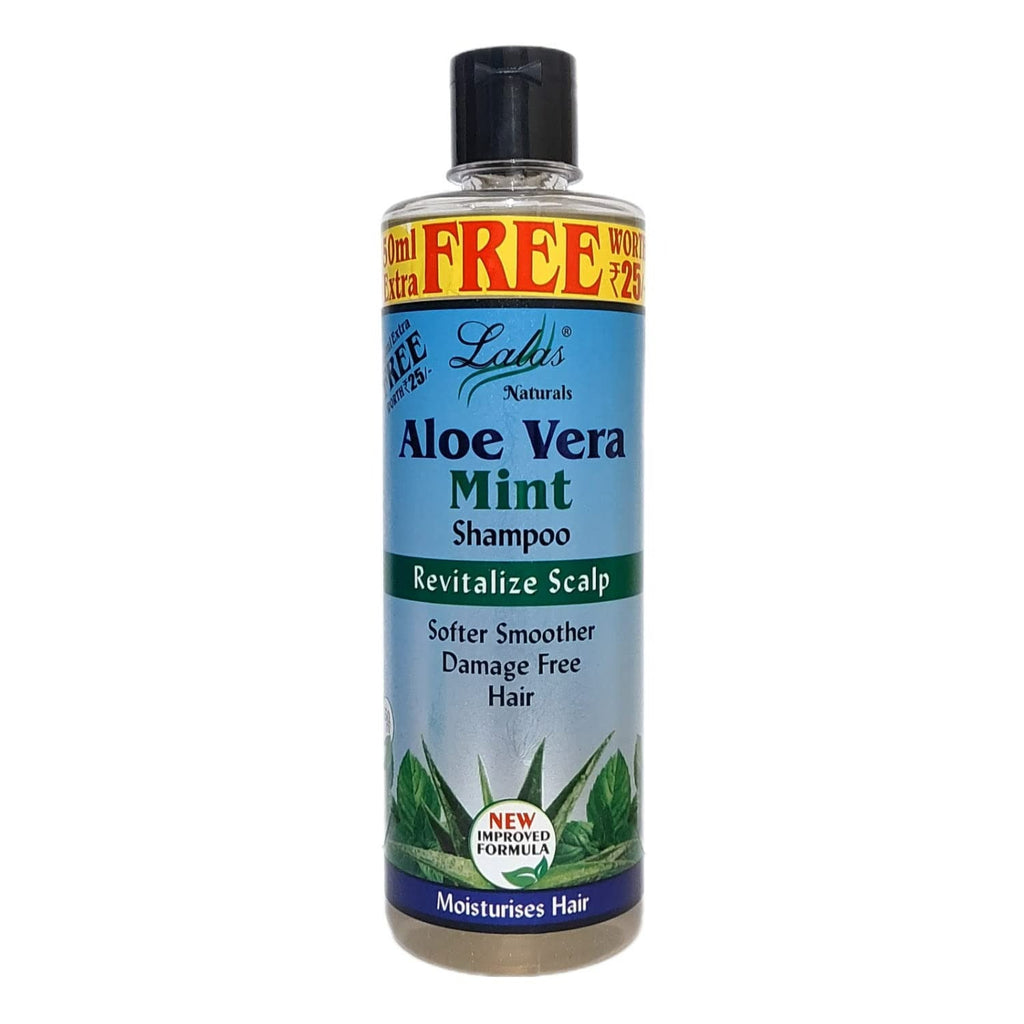 Lalas Naturals mild Repair Shampoo With Aloe Vera & Mint | Grocsy