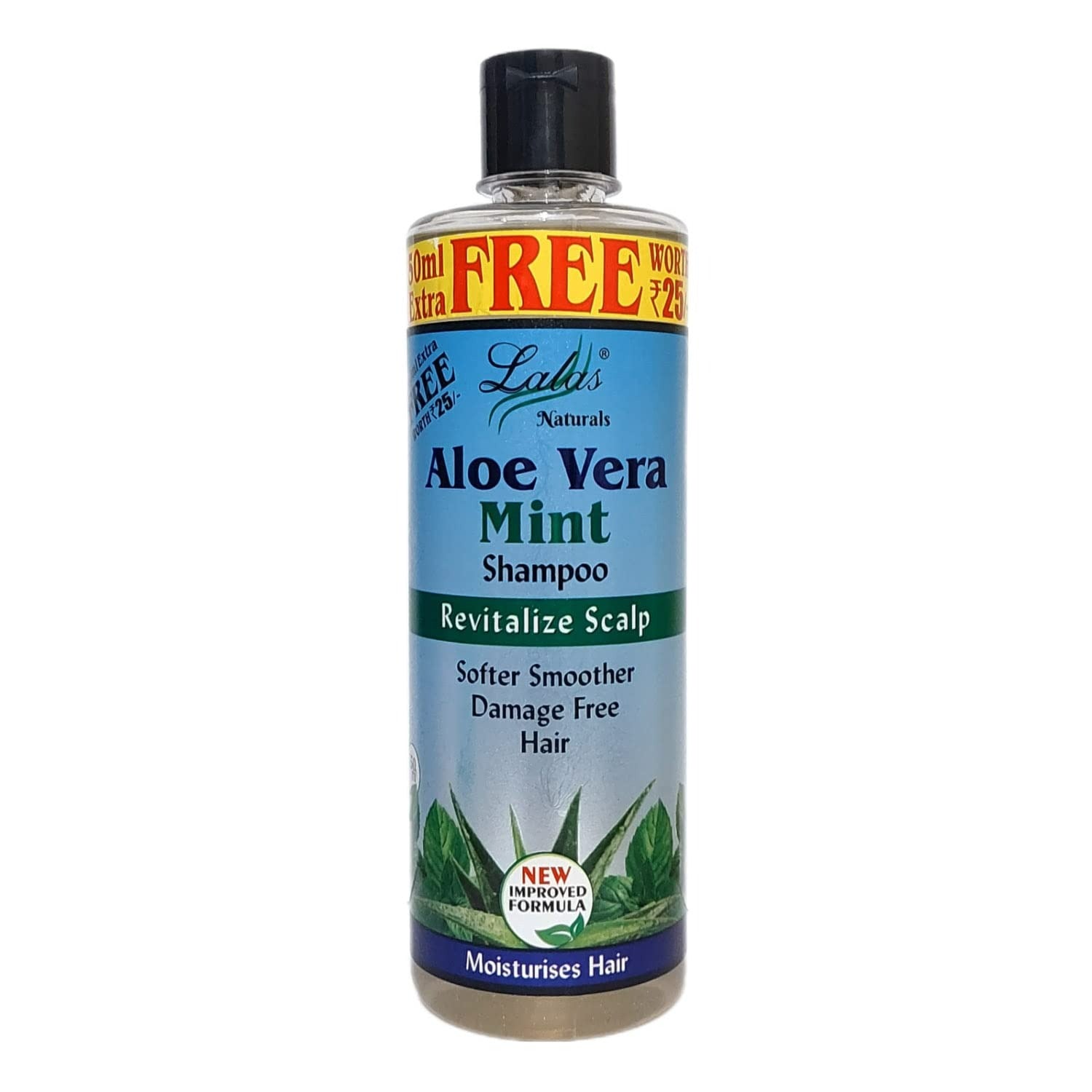 Lalas Naturals mild Repair Shampoo With Aloe Vera & Mint | Grocsy