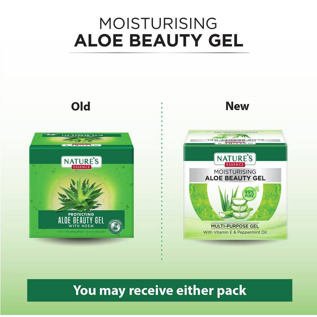 Nature's Essence Aloe Beauty Gel With Neem | Grocsy