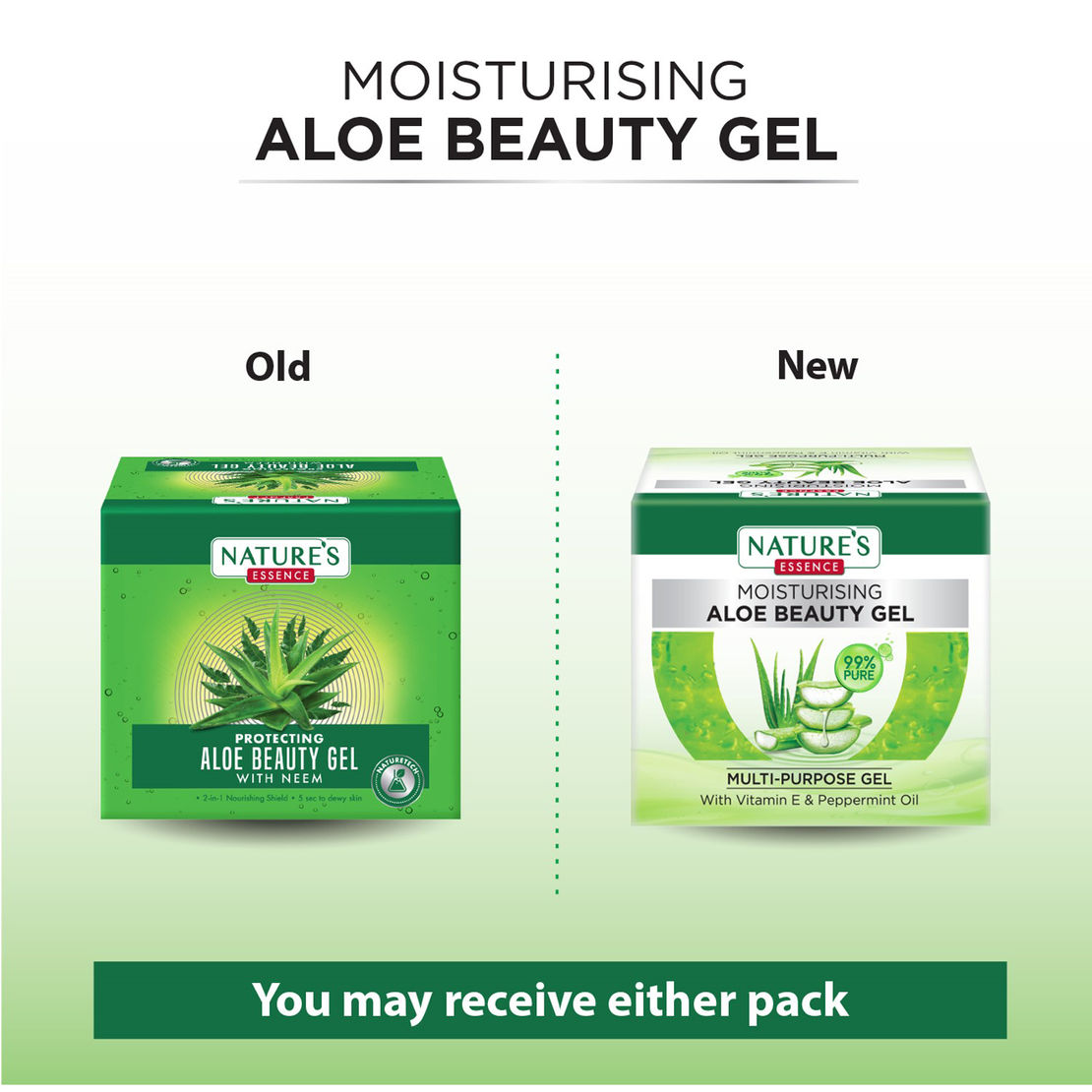 Nature's Essence Aloe Beauty Gel With Neem | Grocsy