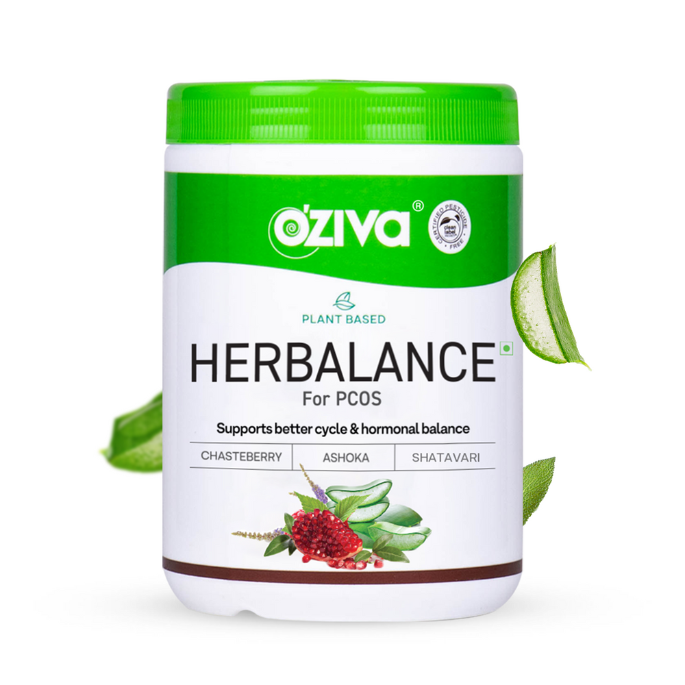 OZiva Plant Based Herbalance For Pcos | Grocsy