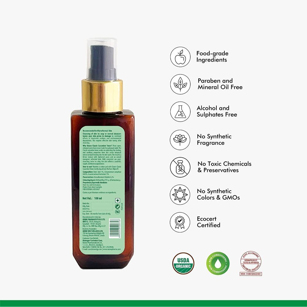 Ozone Classic Cucumber Toner | Grocsy