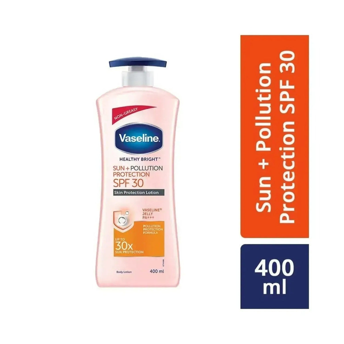 Vaseline Healthy Bright Sun + Pollution Protection SPF 30 Body Lotion | Grocsy
