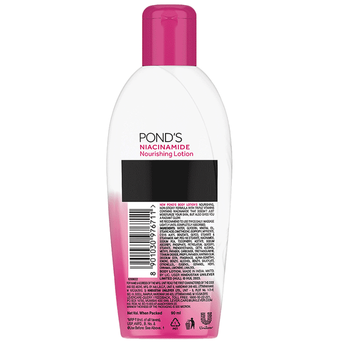Ponds Triple Vitamin Silky Smooth Skin Moisturising Lotion | Grocsy