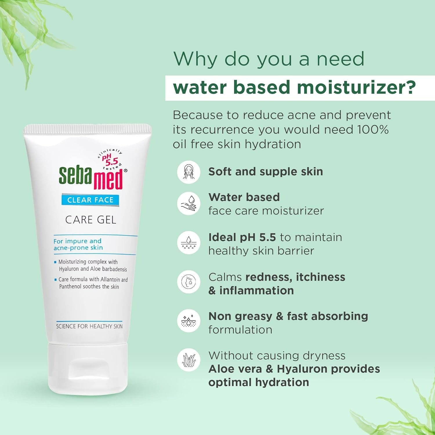 Sebamed Clear Face Care Gel | Grocsy