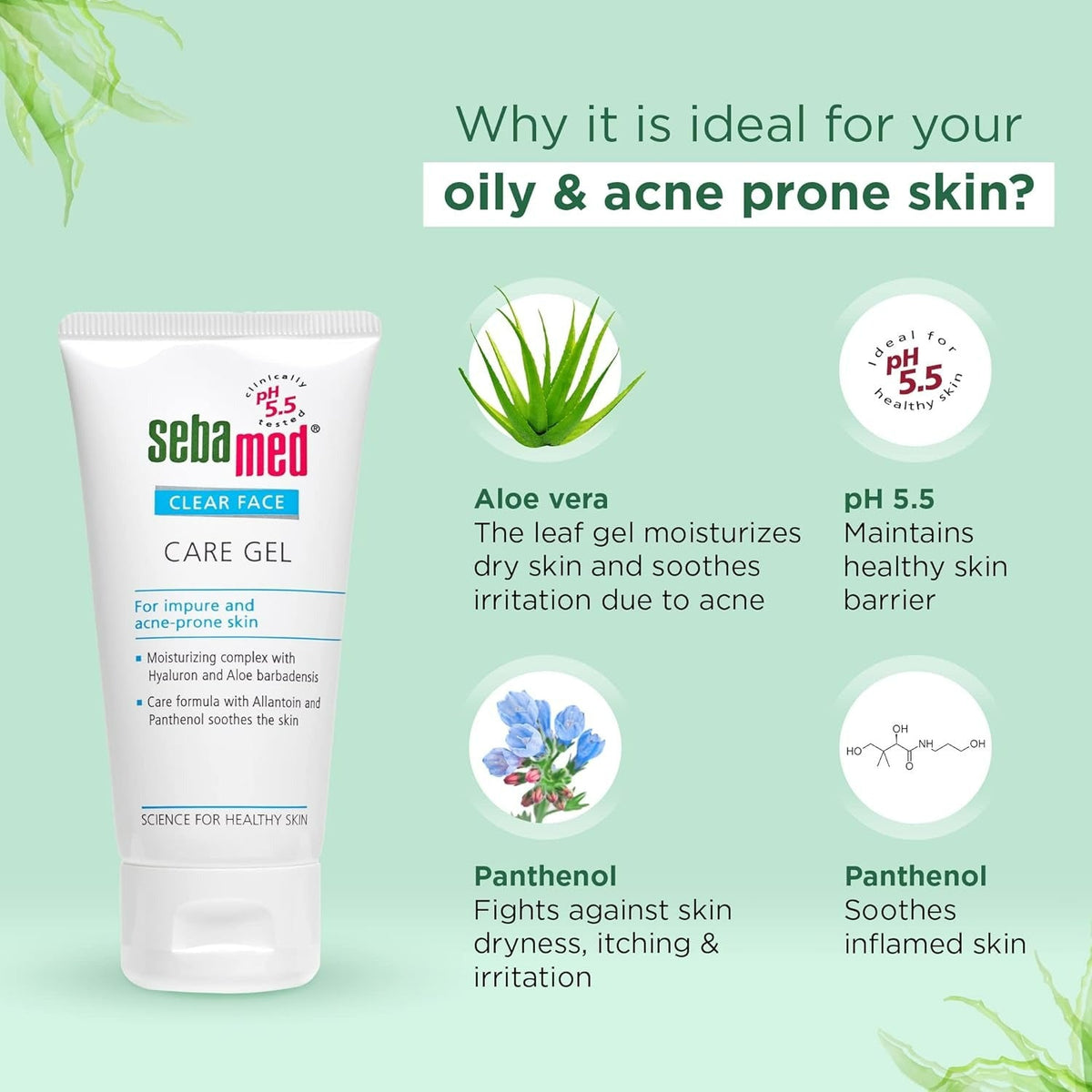 Sebamed Clear Face Care Gel | Grocsy