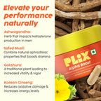 PLIX The Plant Fix Testosterone Booster Capsules for Men | Grocsy