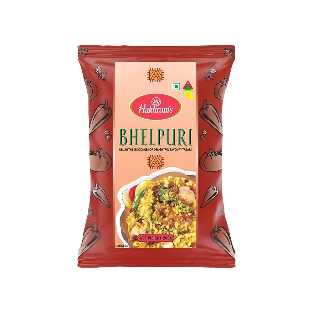 Haldiram's Bhel Puri | Authentic Indian Street Food Snack Mix