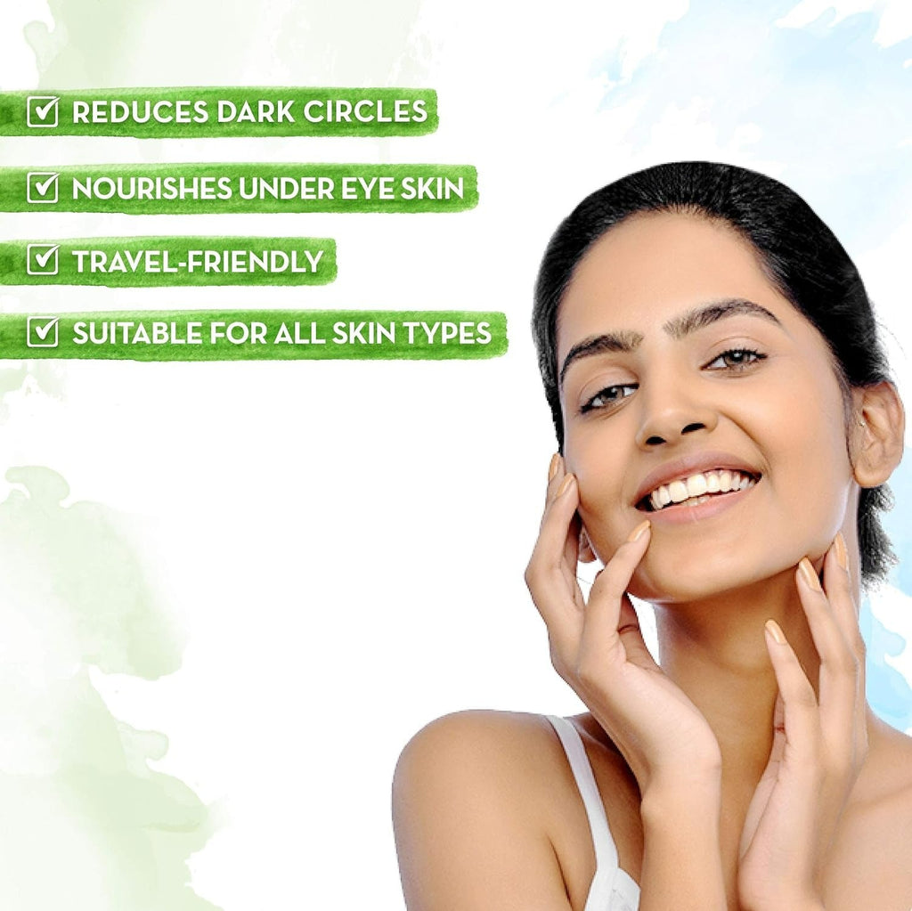 Mamaearth Bye Bye Dark Circles Eye Cream | Grocsy