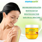 Mamaearth Ubtan Body Scrub with Turmeric & Saffron for Tan Removal | Grocsy