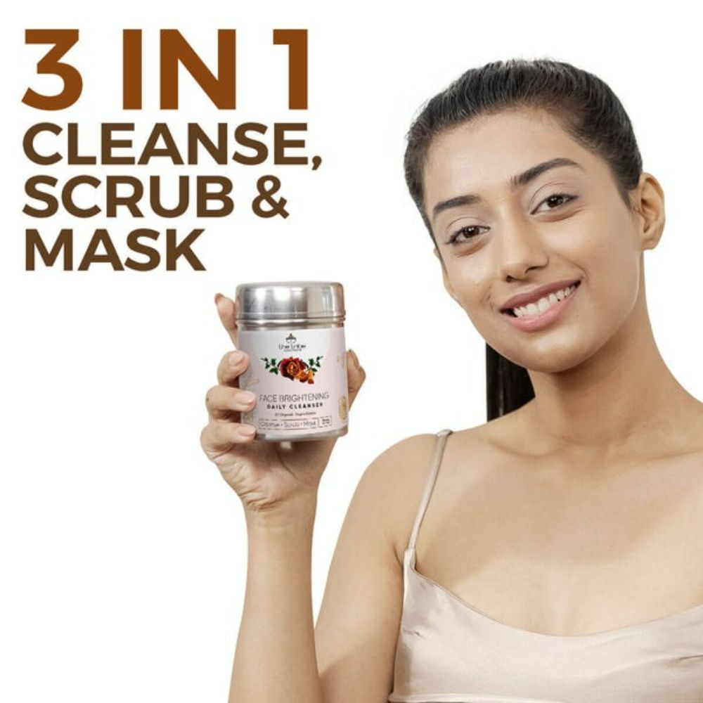 The Tribe Concepts Face Brightening Daily Cleanser & 24K Kumkumadi Thailam | Grocsy