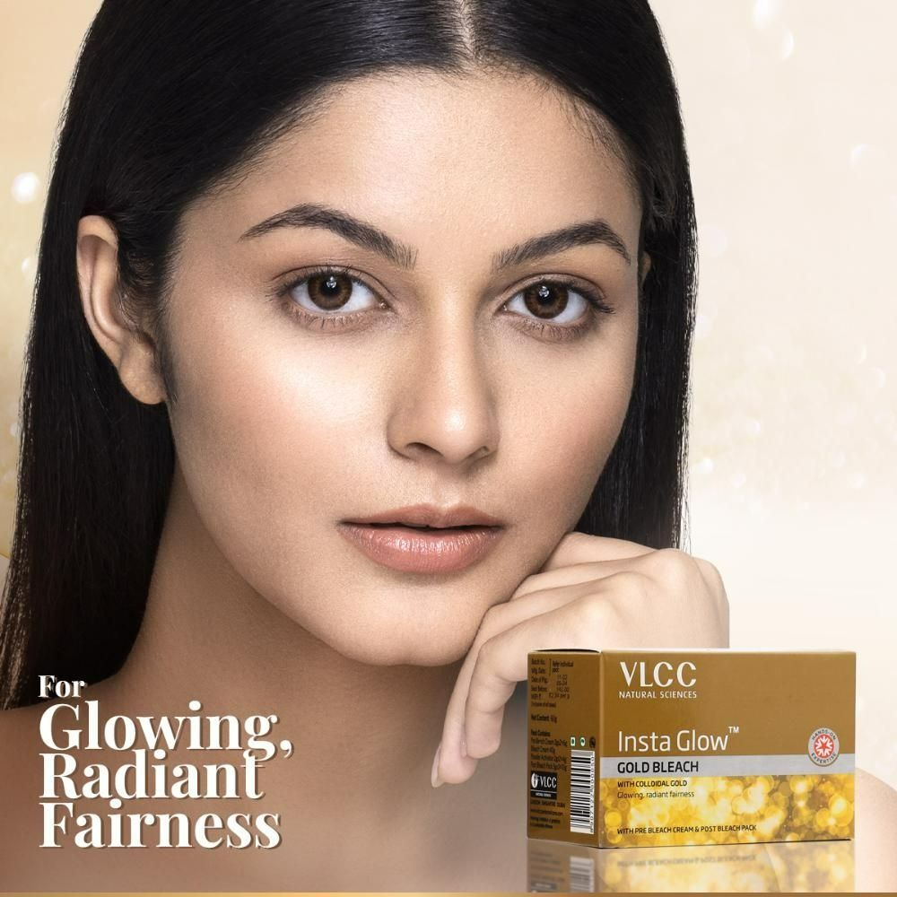 VLCC Insta Glow Gold Bleach | Grocsy