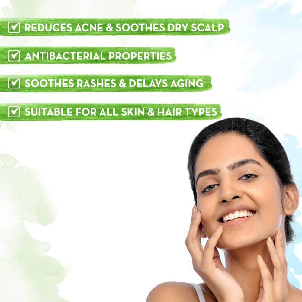 Mamaearth Aloe Turmeric Gel For Skin & Hair | Grocsy
