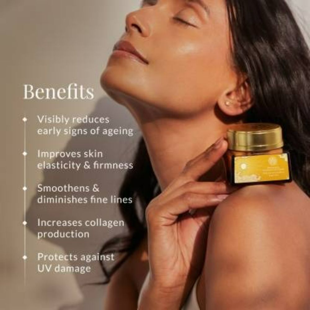 Forest Essentials Soundarya Radiance Cream With 24K Gold & SPF30 | Grocsy