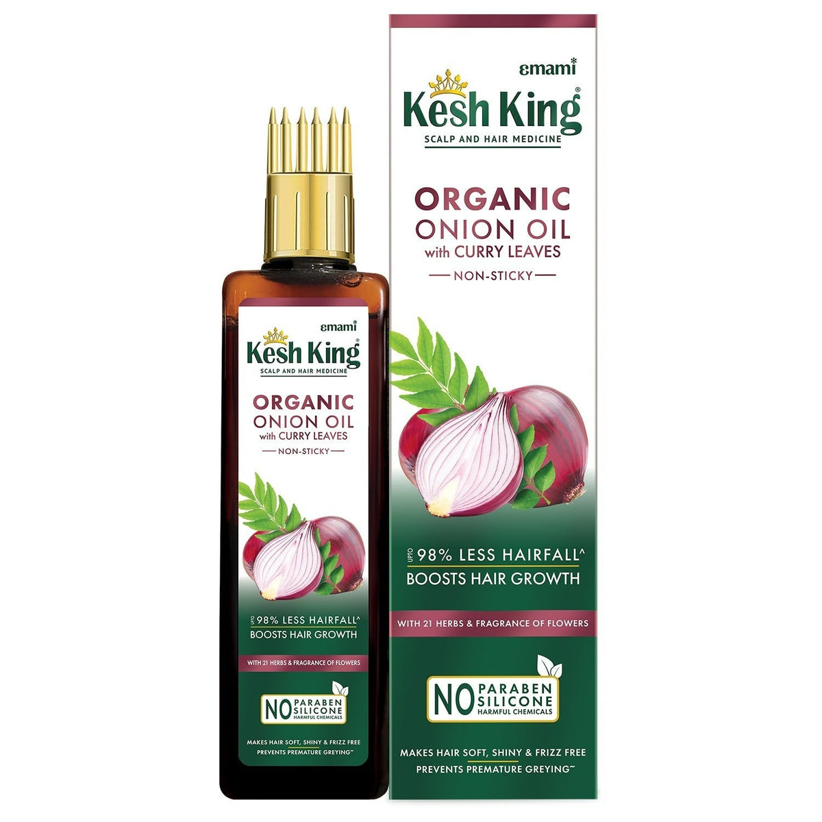 Kesh King Ayurvedic Onion Oil | Grocsy