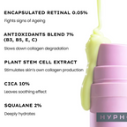Hyphen By Kriti Sanon 0.1% Retinal Reset Serum Pro Anti Ageing Face Serum, Reduces Fine Lines & Wrinkles, Boosts Collagen | Grocsy