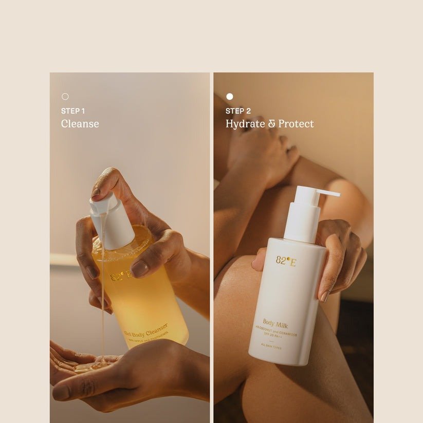 82°E By Deepika Padukone Body Milk Cream, SPF 20 PA++ with Coconut and Ceramides | Grocsy