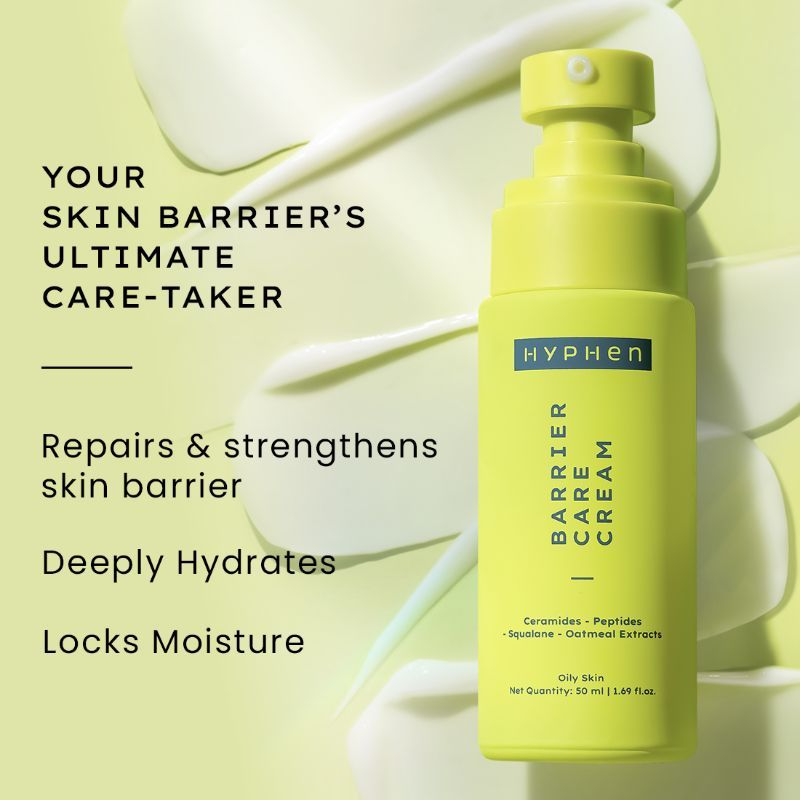 Hyphen By Kriti Sanon Barrier Care Face Cream Moisturizer For Oily & Skin Combination | Grocsy