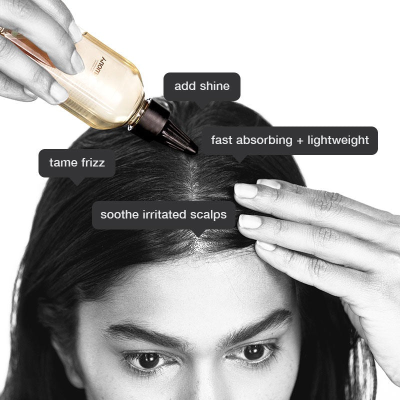 Anomaly by Priyanka Chopra Hair And Scalp Oil With Almond and Rosehip Oil, Adds Shine, Fast Absorbing | Grocsy