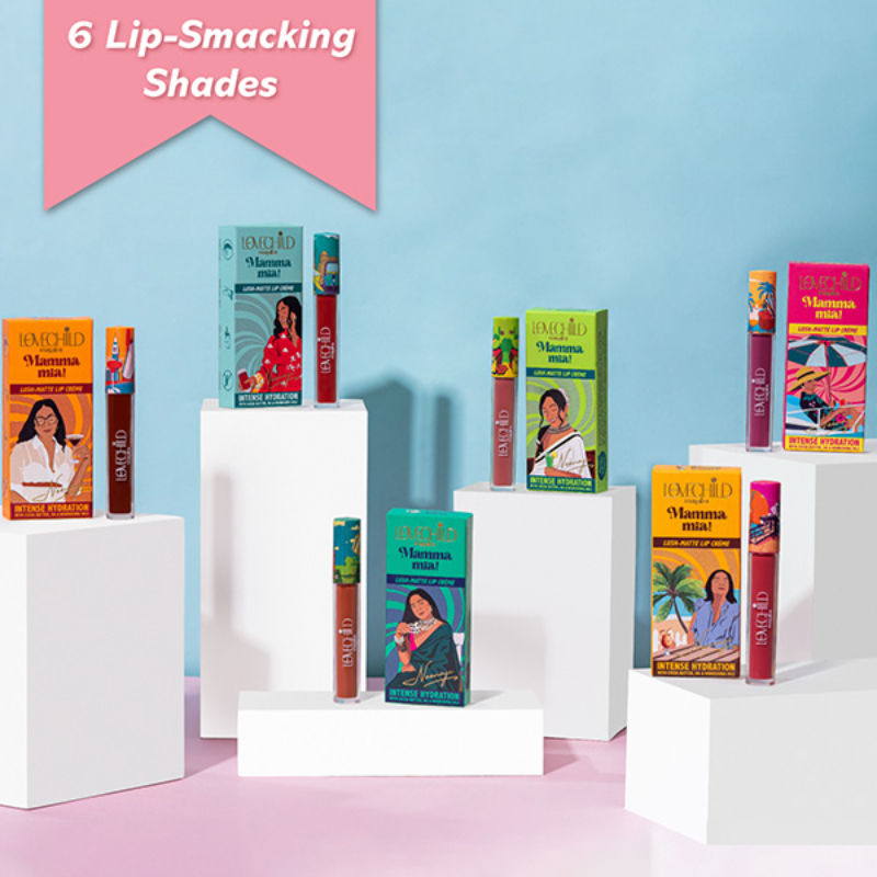 LoveChild By Masaba Gupta Mamma Mia Lush-Matte Lip Creme - Masala Chai | Grocsy