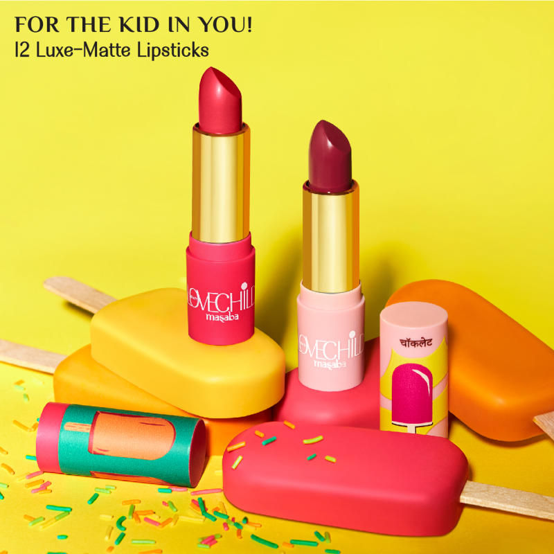 LoveChild By Masaba Gupta Luxe Matte Lipstick - 02 Popsicle | Grocsy