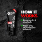 Beardo Activated Charcoal Face Scrub | Grocsy