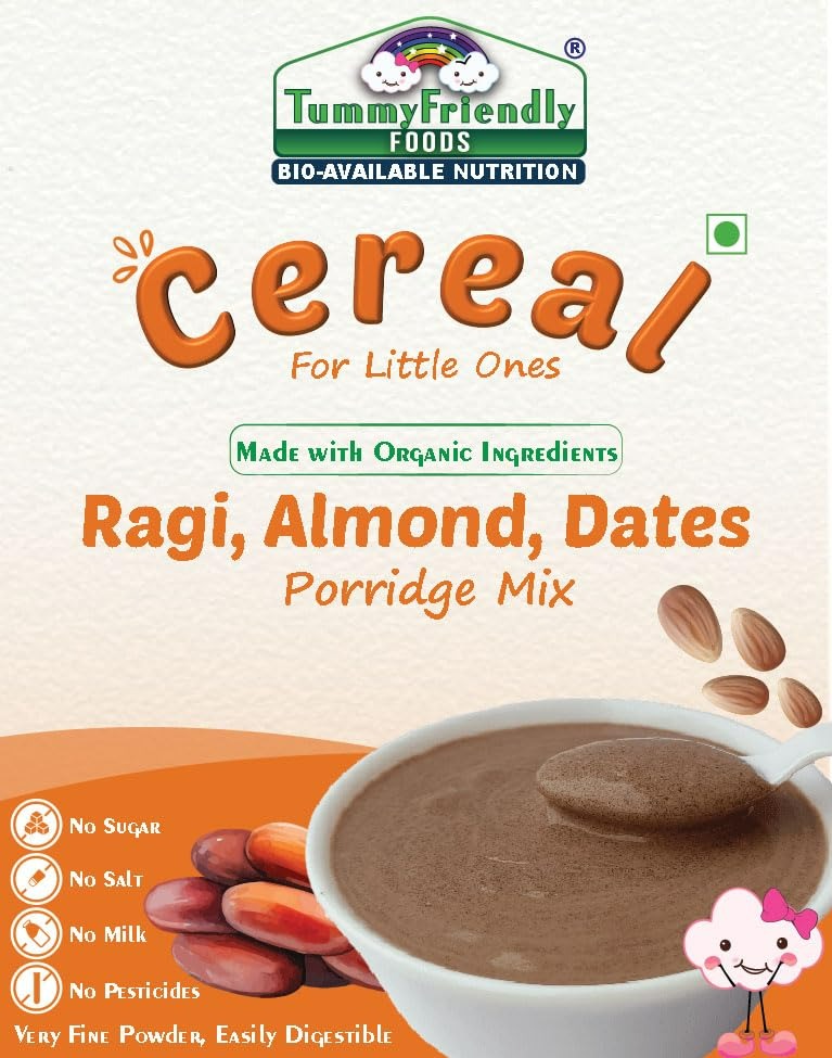 TummyFriendly Foods Organic Millet Khichdi Mix With Vegetables for Toddler Cereal | Grocsy