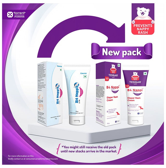 Tedibar B4 Nappi Cream For Babies | Grocsy