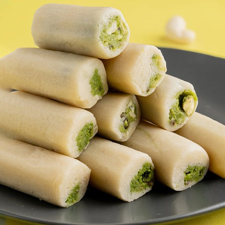 Vellanki Foods - Kaju Pista Rolls | Grocsy