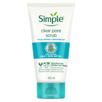 Simple Daily Skin Detox Clear Pore Facial Scrub | Grocsy
