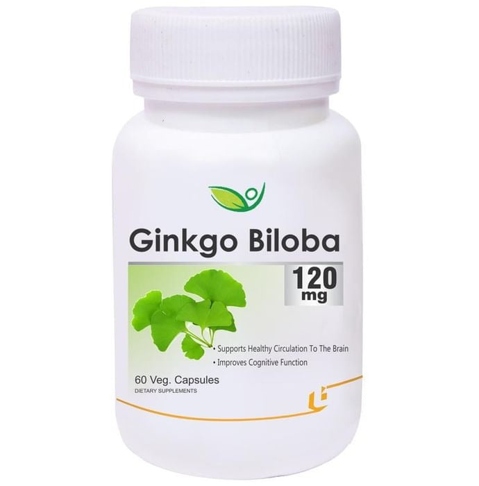 Biotrex Ginkgo Biloba 120mg Veg Capsules | Grocsy