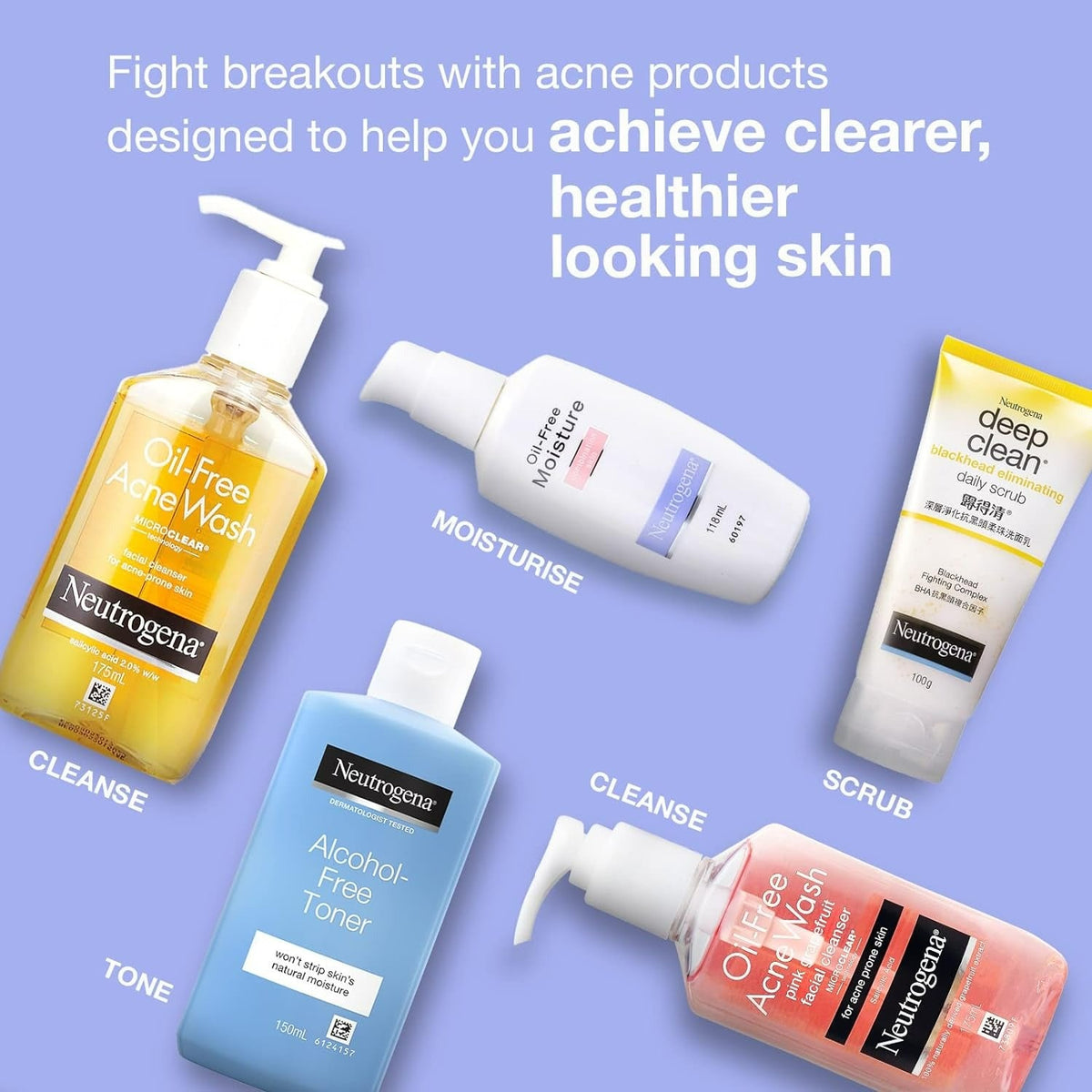 Neutrogena Oil-Free Moisture for Combination Skin | Grocsy