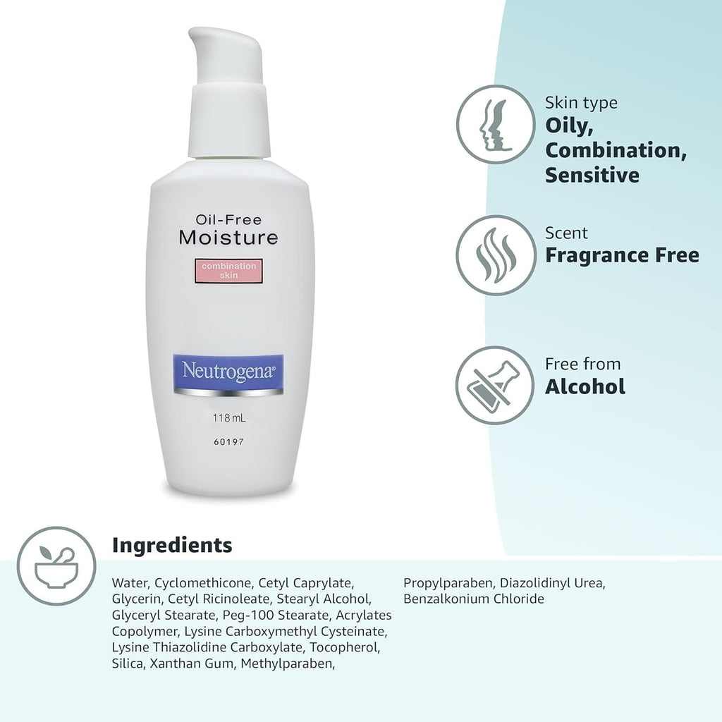 Neutrogena Oil-Free Moisture for Combination Skin | Grocsy