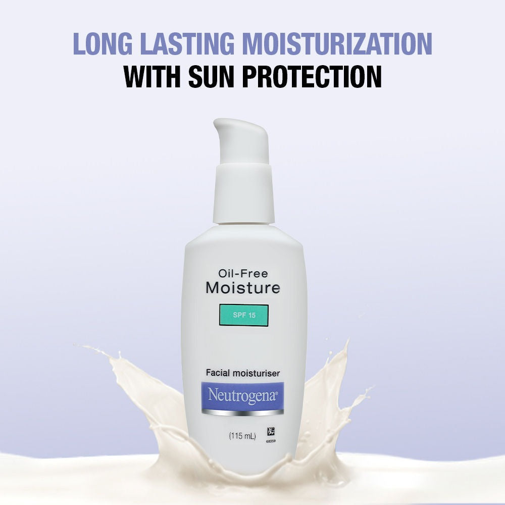 Neutrogena Oil-Free Moisture SPF 15 | Grocsy