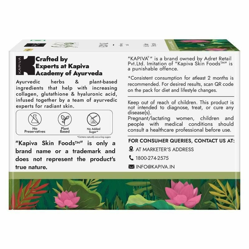 Kapiva Ayurveda Skin Foods Glow Mix | Grocsy