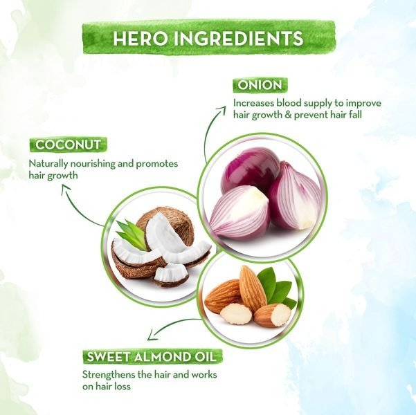 Mamaearth Onion Shampoo & Onion Conditioner For Hair Fall Control | Grocsy