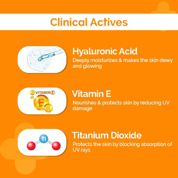 The Derma Co 1% Hyaluronic Sunscreen Aqua Gel | Grocsy