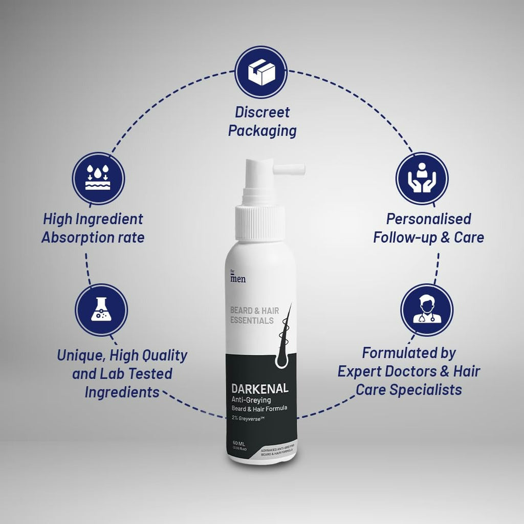 ForMen Darkenal Anti Greying Hair Serum | Grocsy