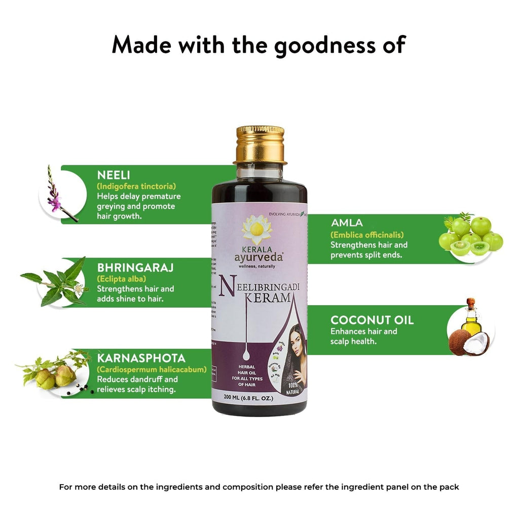 Kerala Ayurveda Neelibringadi Keram - Swadesiicart
