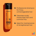 Matrix Opti. Care Smooth Straight Professional Ultra Smoothing Shampoo | Grocsy