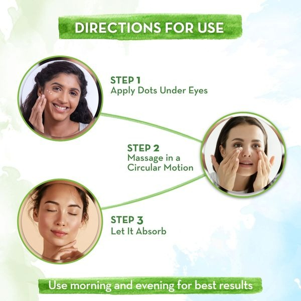 Mamaearth Bye Bye Dark Circles Eye Cream | Grocsy