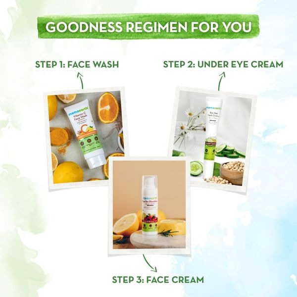 Mamaearth Bye Bye Dark Circles Eye Cream | Grocsy
