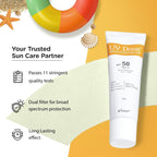 Brinton UV Doux Silicone Sunscreen Gel For Face & Body with SPF 50 PA+++ | Grocsy